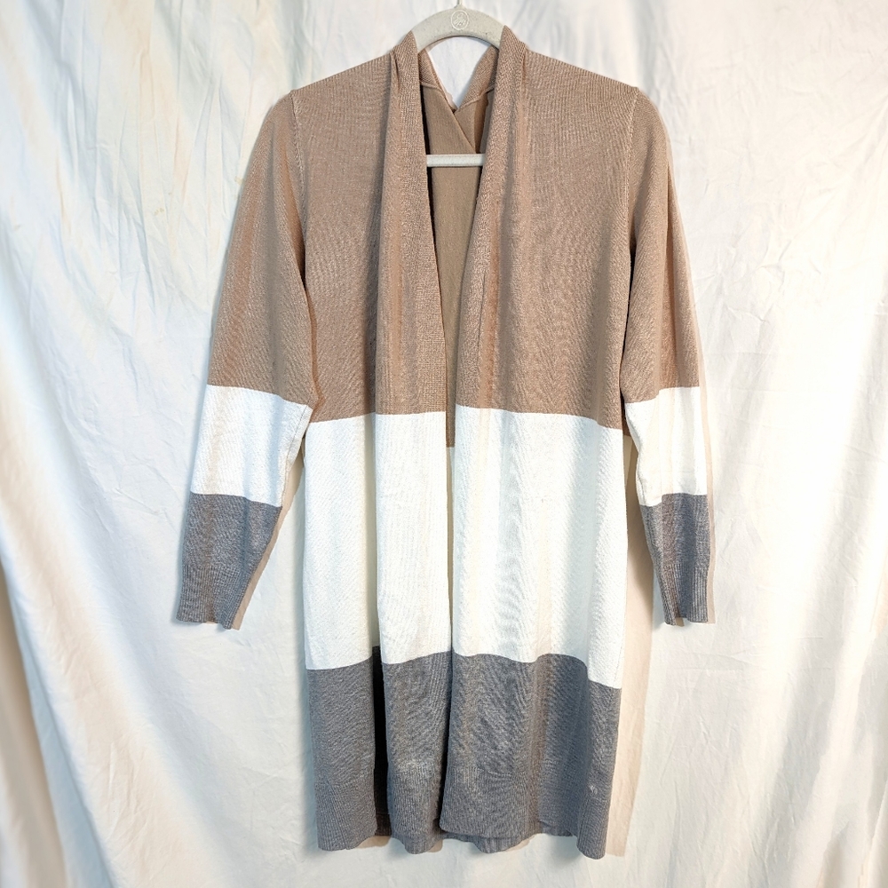 Lightweight Knit Duster Cardigan Sweater